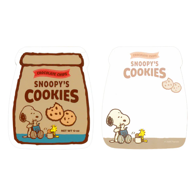 【訂貨】USJ Peanuts DELI & GROCERY Snoopy Mini Binder & Memo Set