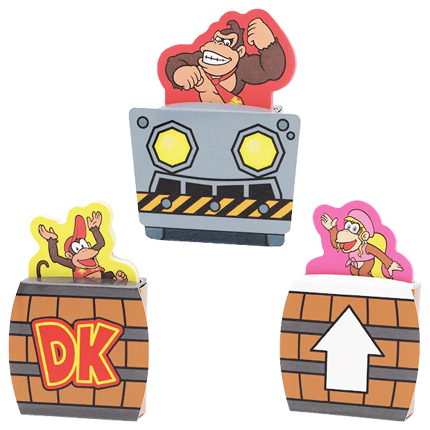 【訂貨】USJ 任天堂世界 Donkey Kong 系列 - Memo Pad Set