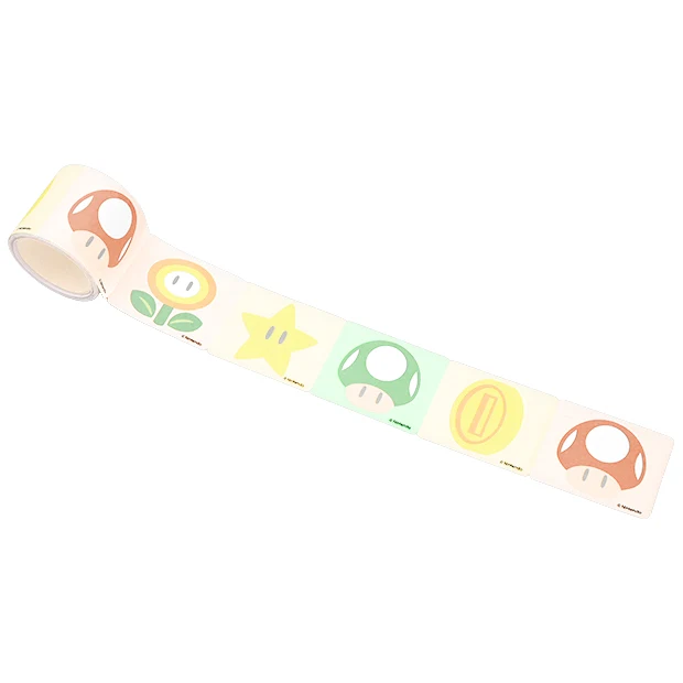 USJ Nintendo World Mario Roll Memo with Question Mark Block Pouch