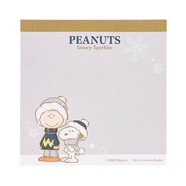 【訂貨】USJ PEANUTS Snowy Sparkles Snoopy 史努比聖誕系列 - 文具套裝