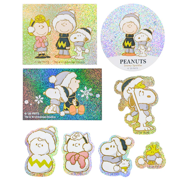 【訂貨】USJ PEANUTS Snowy Sparkles Snoopy 史努比聖誕系列 - 文具套裝