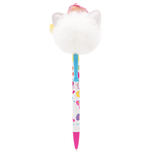 【訂貨】USJ 25th Discover U 週年紀念系列 -  Hello Kitty 毛毛球原子筆