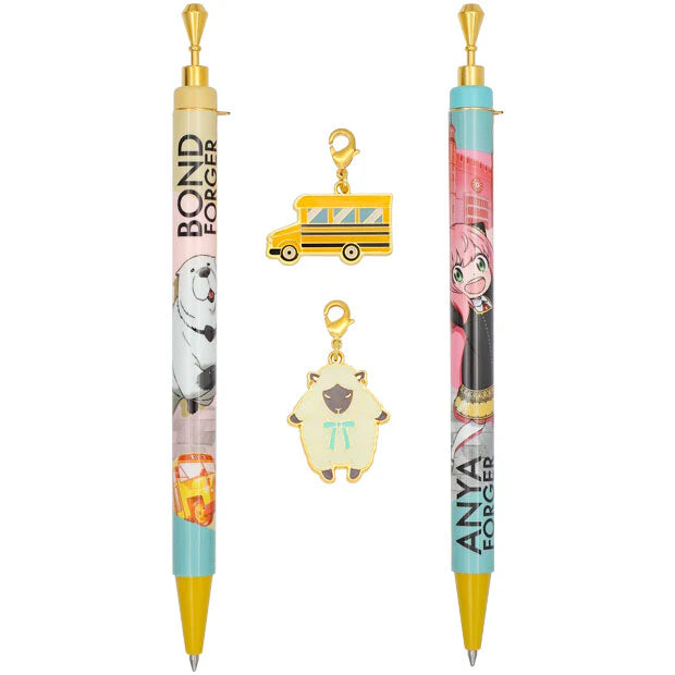 USJ SPYXFAMILY 2025 原子筆連小吊飾套裝