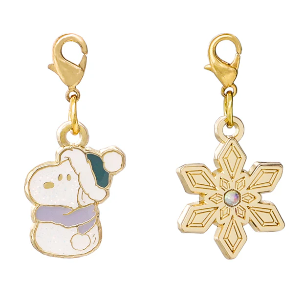 【訂貨】USJ PEANUTS Snowy Sparkles Snoopy 史努比聖誕系列 - 原子筆連小吊飾