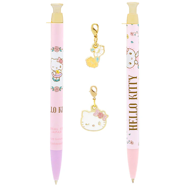 【訂貨】USJ Hello Kitty 原子筆 連小掛飾套裝