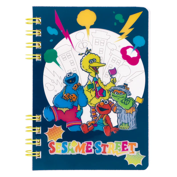 【訂貨】USJ 25th Discover U 週年紀念系列 - Sesame Street 芝麻街 Maker & Notebook Set