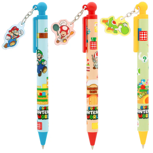 【訂貨】USJ 任天堂世界 Mario園區 5週年限定 - 原子筆3pcs