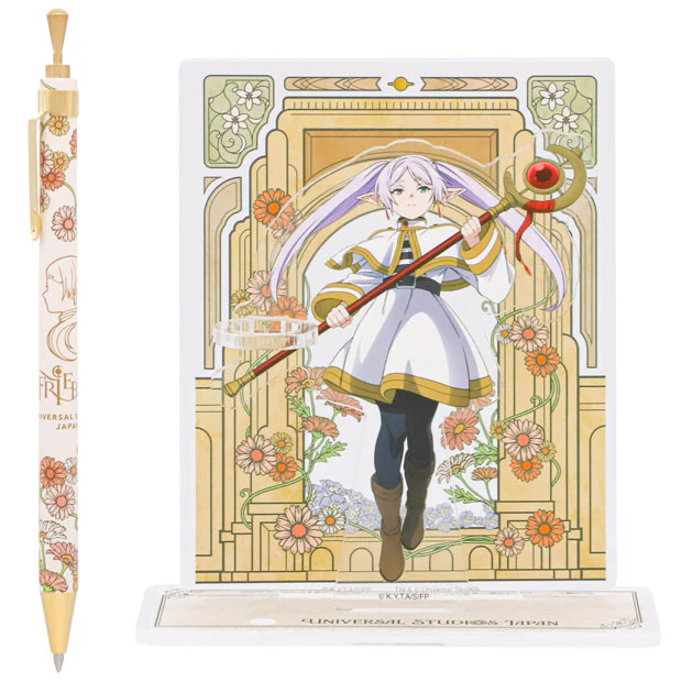 【訂貨】USJ 葬送的芙莉蓮 - 原子筆連亞加力立牌筆座