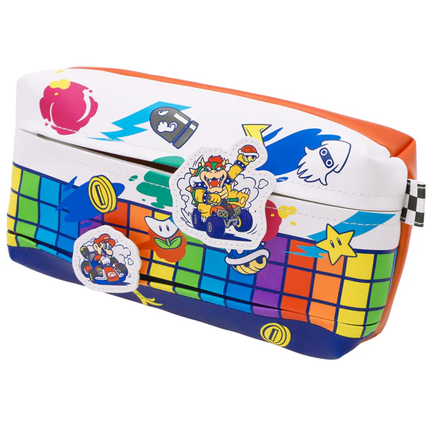 【訂貨】USJ 25th Discover U 週年紀念系列 - 任天堂 Mario & 庫巴 筆袋