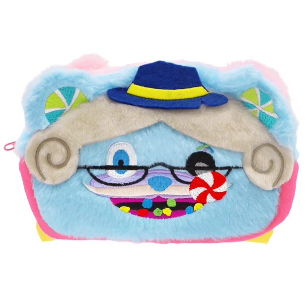 【訂貨】USJ Halloween - Hami-kuma Lolly & Pop 毛毛雙面筆袋