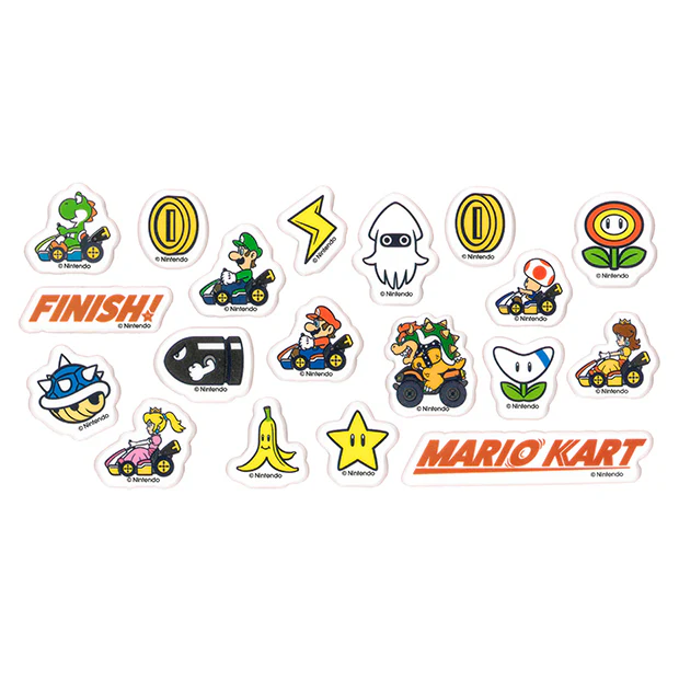 【訂貨】USJ 25th Discover U 週年紀念系列 - 任天堂 Mario 多角色貼紙套裝