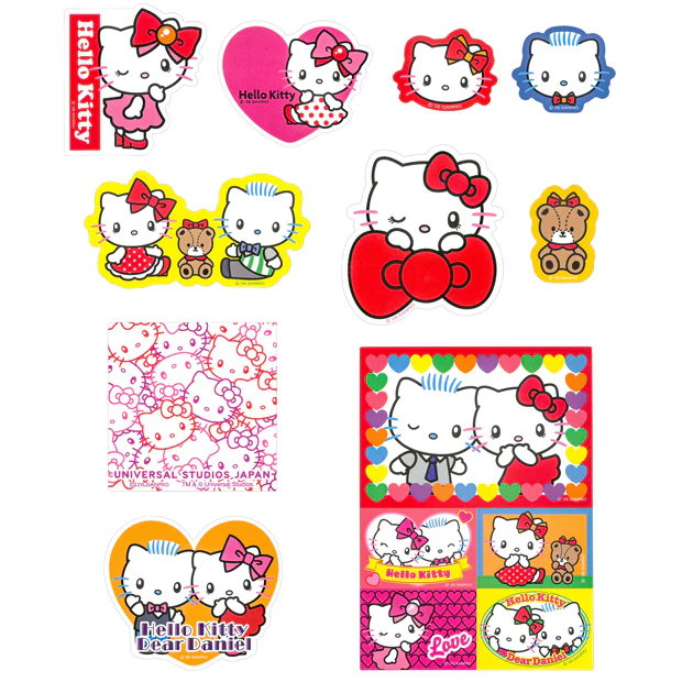 [Order] USJ Hello Kitty Sticker Set 10pcs
