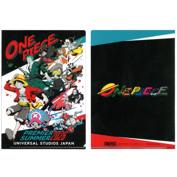 【訂貨】USJ ONE PIECE Premier Summer 2026 海賊王 - 紋身貼紙 Clear File 文件夾套裝 