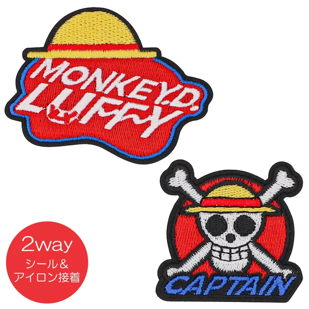 【訂貨】USJ ONE PIECE Premier Summer 2026 海賊王 - 刺繡熨燙布章 布貼（路飛 索隆 山治）