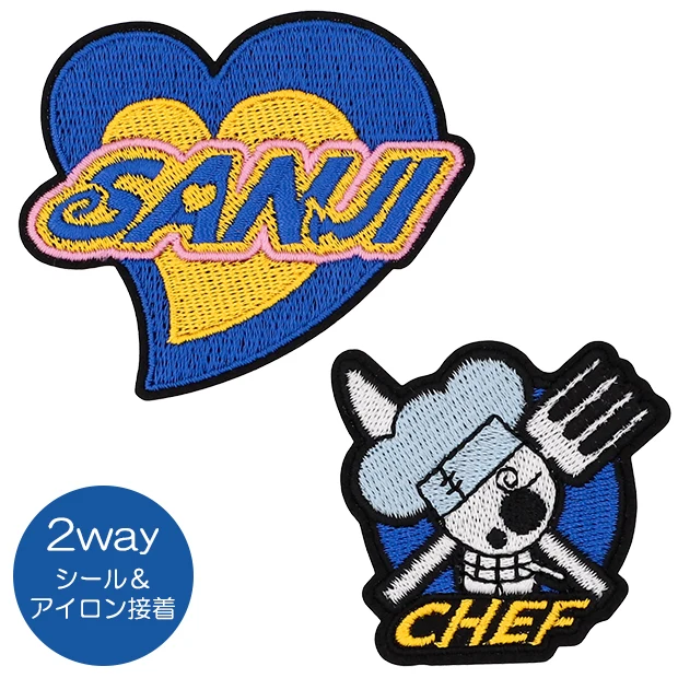 【訂貨】USJ ONE PIECE Premier Summer 2026 海賊王 - 刺繡熨燙布章 布貼（路飛 索隆 山治）