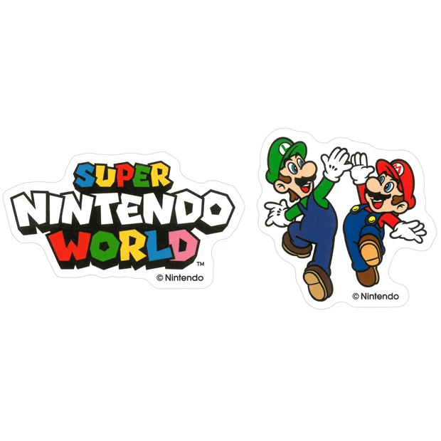 【訂貨】USJ 任天堂世界 Mario & Luiji 貼紙套裝