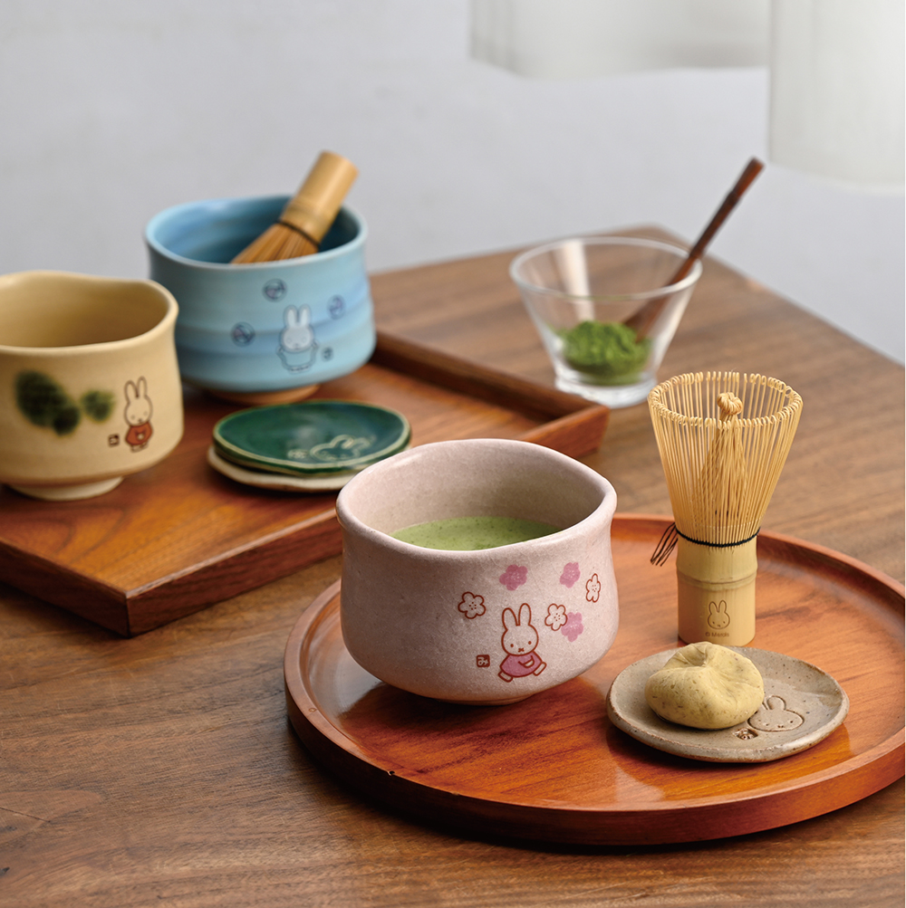 【預訂｜5月】Miffy 日本 金正陶器 美濃燒抹茶系列