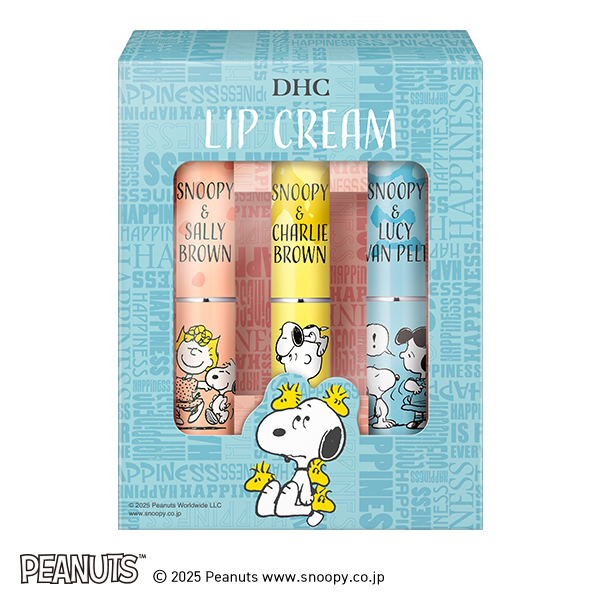 【訂貨】日本DHC x Peanuts Snoopy 限量版潤唇膏套裝