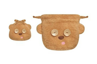 Minions Bob & Tim 模切毛毛索袋