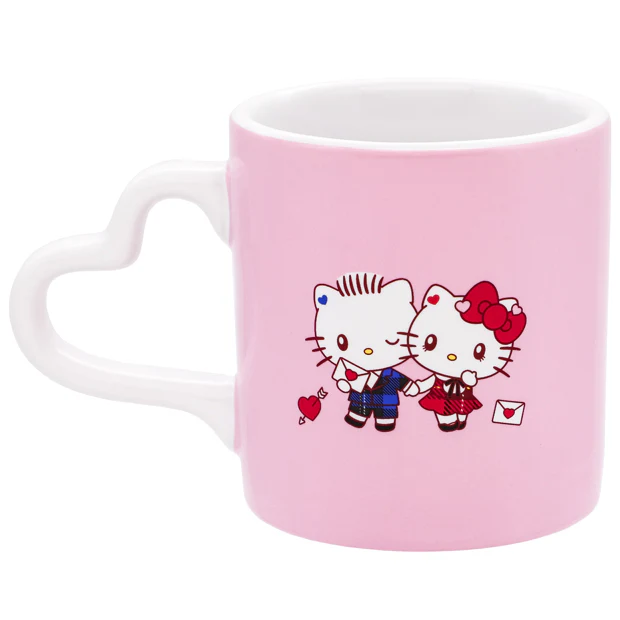 【訂貨】USJ Dear Daniel & Hello Kitty 馬克杯 心形對杯套裝