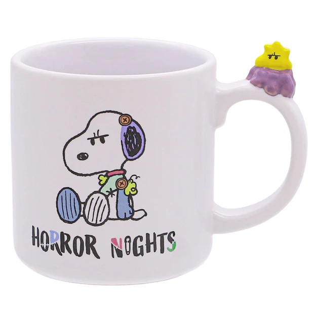 【訂貨】USJ Halloween Snoopy Horror Nights 2026 - Snoopy & Woodstock 陶瓷杯 馬克杯