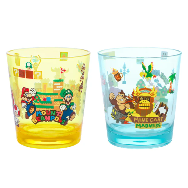 【訂貨】USJ 任天堂世界 Mario園區 5週年限定 - 膠水杯套裝