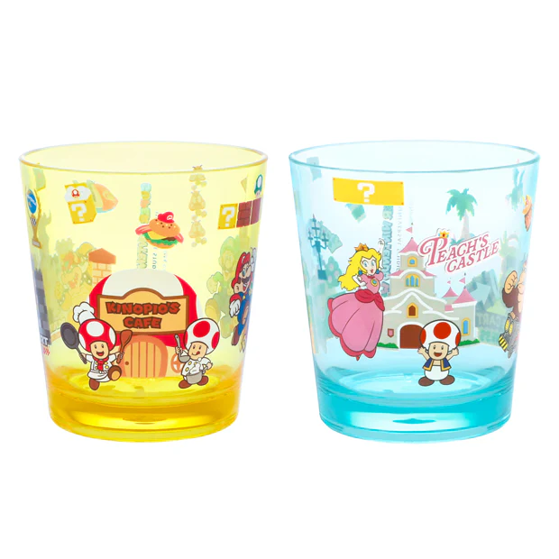 【訂貨】USJ 任天堂世界 Mario園區 5週年限定 - 膠水杯套裝
