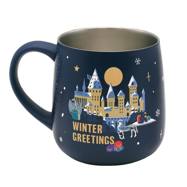 【訂貨】USJ 哈利波特 WINTER AT HOGWARTS -不鏽鋼保溫杯 隨行杯 馬克杯