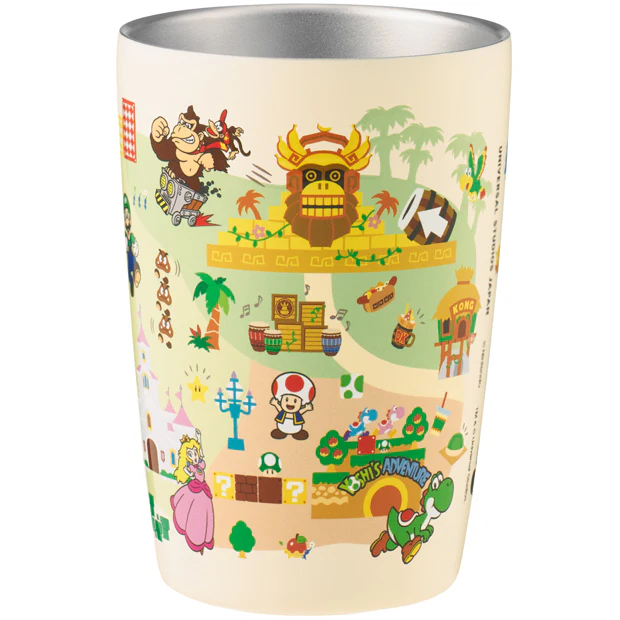 【訂貨】USJ 任天堂世界 Mario園區 5週年限定 - 不鏽鋼水杯