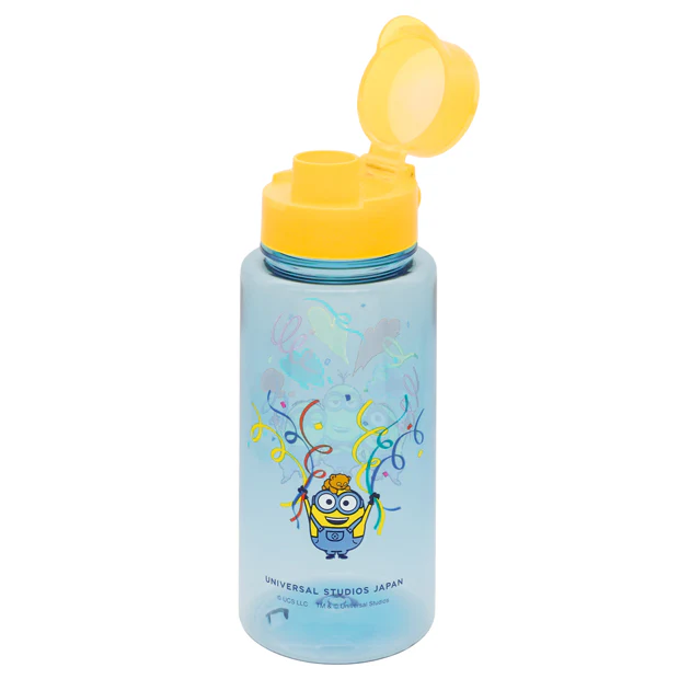 【訂貨】USJ 25th Discover U 週年紀念系列 - Minions 迷你兵團 小小兵 透明水樽連手繩