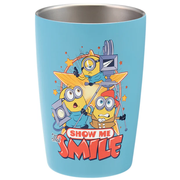 【訂貨】USJ Minions & Monsters 迷你兵團 小小兵 不鏽鋼杯 Show Me Smile