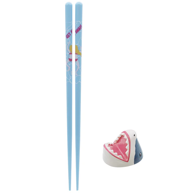 【訂貨】USJ 大白鯊 侏羅紀 筷子連筷子托