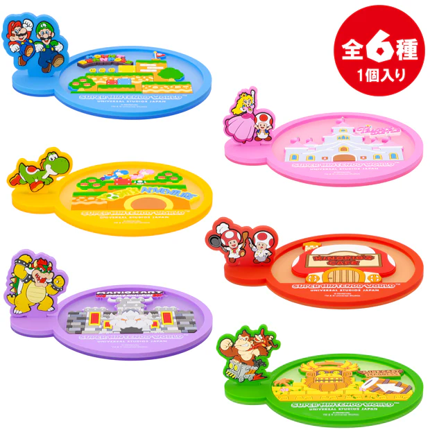 【訂貨】USJ 任天堂世界 Mario園區 5週年限定 - 杯墊 盲盒 