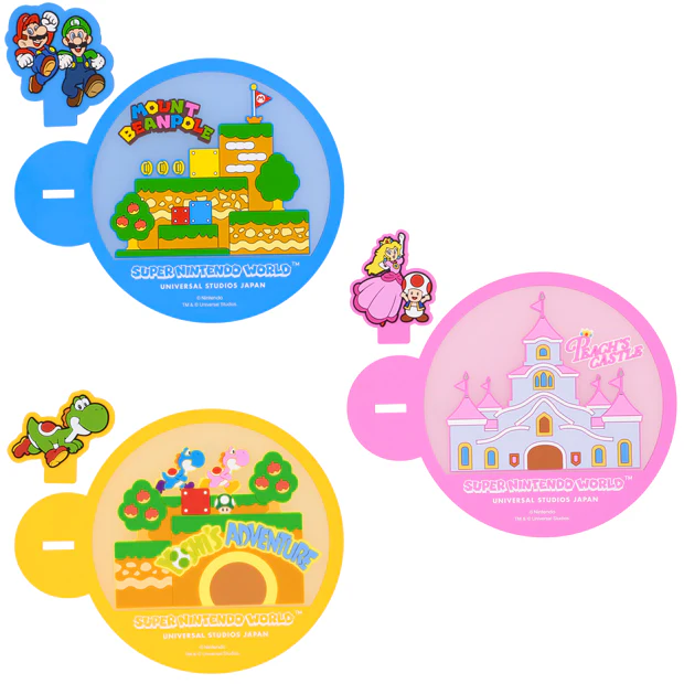 【訂貨】USJ 任天堂世界 Mario園區 5週年限定 - 杯墊 盲盒 