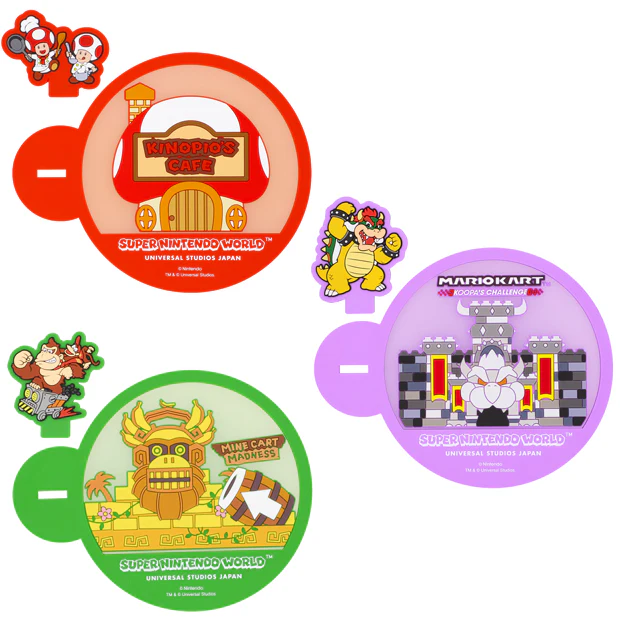【訂貨】USJ 任天堂世界 Mario園區 5週年限定 - 杯墊 盲盒 