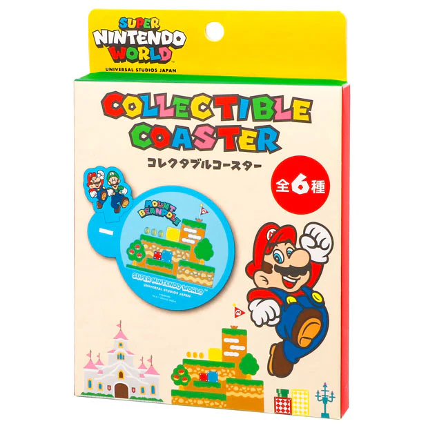 【訂貨】USJ 任天堂世界 Mario園區 5週年限定 - 杯墊 盲盒 