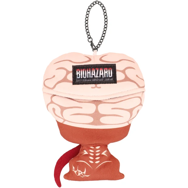 USJ Halloween Resident Evil Licker Plush Tissue Pouch Keychain