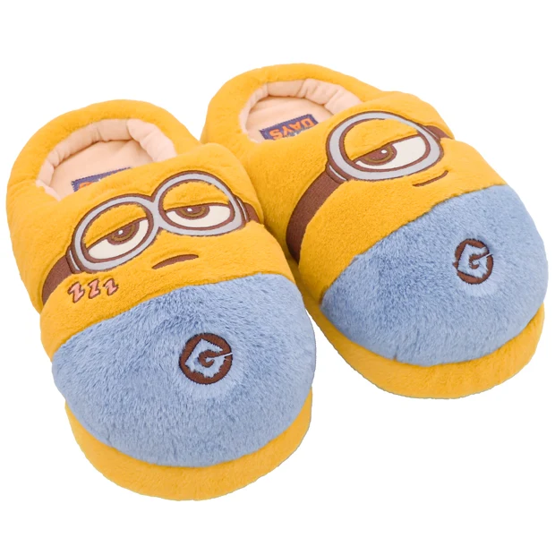 【訂貨】USJ Minions 迷你兵團 小小兵 毛毛居家拖鞋