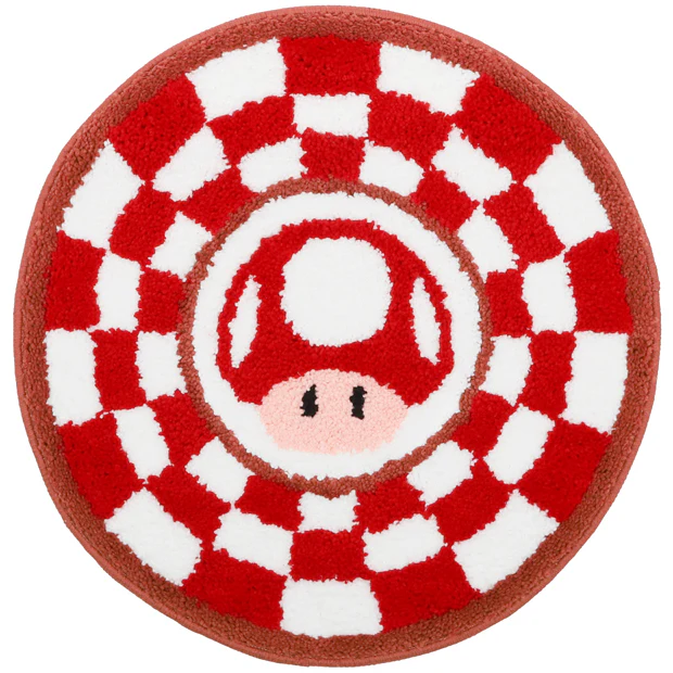 【訂貨】USJ Mario 蘑菇圓形地毯