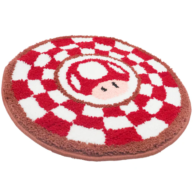 【訂貨】USJ Mario 蘑菇圓形地毯