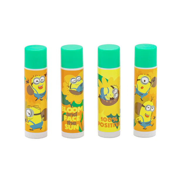 USJ Minions 太陽花系列 - 潤唇膏套裝 4pcs