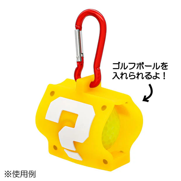 USJ Mario 問號蘑菇 高爾夫球掛飾套裝
