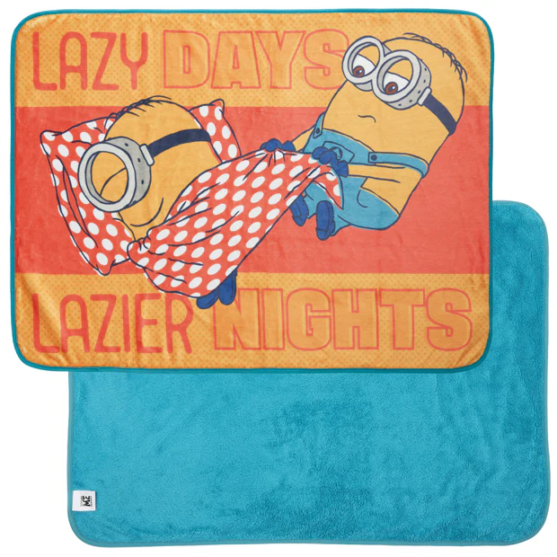 【訂貨】USJ Minions Lazy Days - 2-way Cushion 毛毯