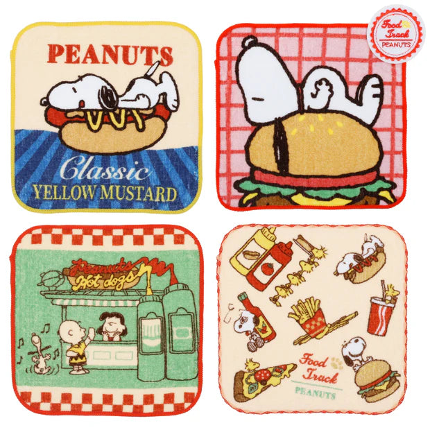 USJ Peanuts Food Truck 小毛巾套裝(4pcs)