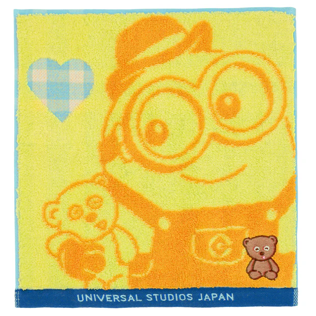 【訂貨】USJ Minions Bob & Tim 日本今治毛巾套裝 2pcs