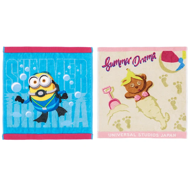 【訂貨】USJ Minions & Tim Bear 毛巾套裝 2pcs - Summer Drama 