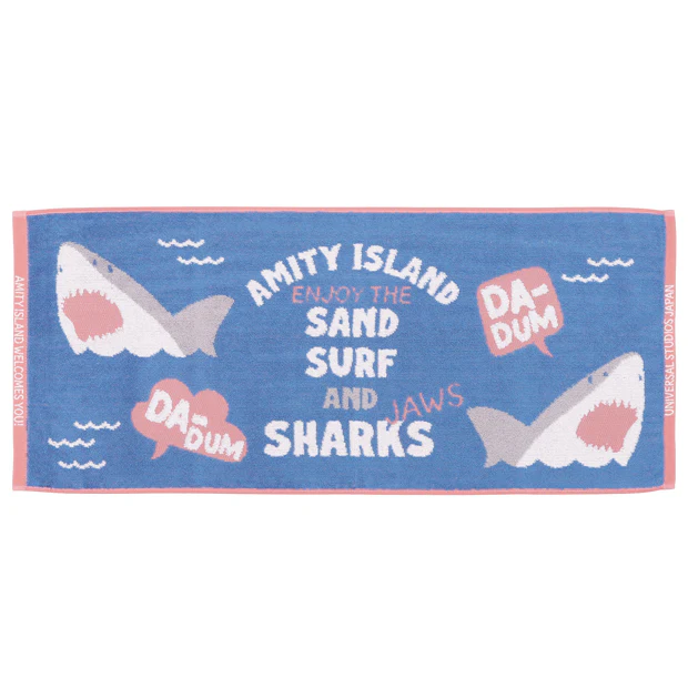 【訂貨】USJ Jaws 大白鯊 長毛巾