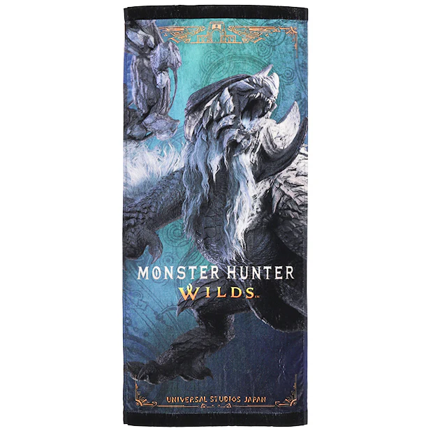 【訂貨】USJ Monster Hunter Wilds 魔物獵人 - 長毛巾