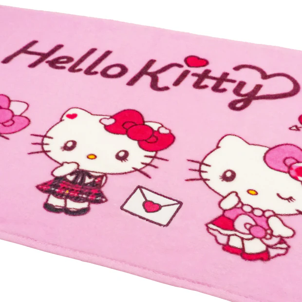 【訂貨】USJ Hello Kitty 長毛巾（5隻Kitty）