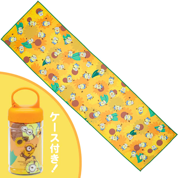 【訂貨】USJ Minions 太陽花系列 - 涼感巾